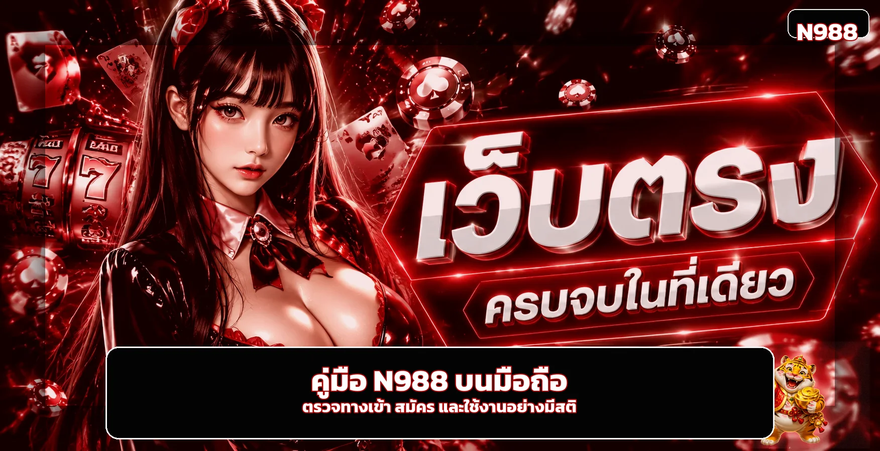 N988 บนมือถือ | คู่มือทางเข้า สมัคร และใช้งาน